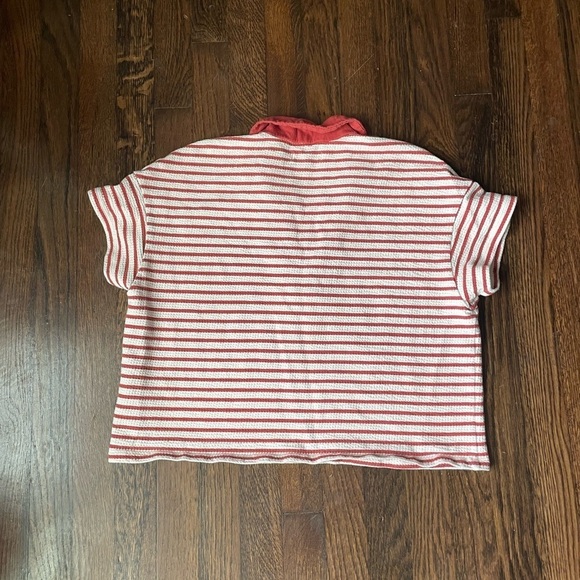 Madewell striped cropped tee - Picture 2 of 3